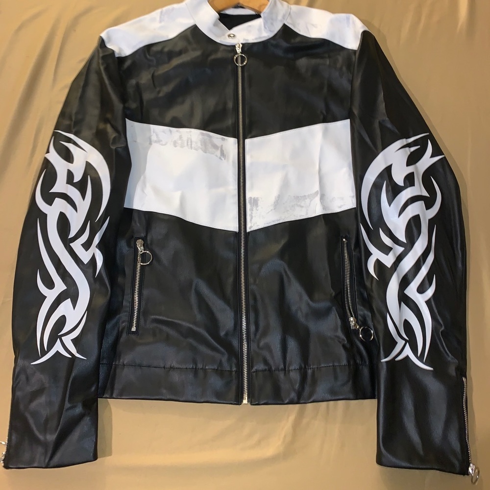 Unisex Vegan Leather Jacket